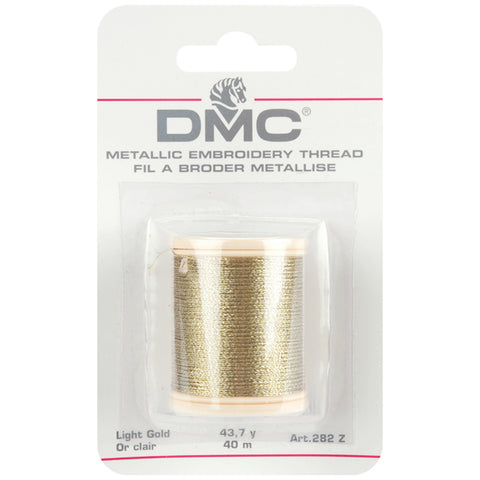 DMC Metallic Embroidery Thread 43.7yd