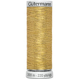 Gutermann Dekor Metallic Thread 200m