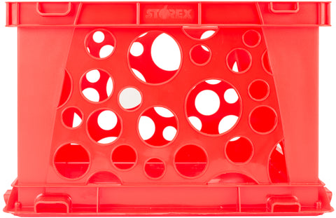 Storex Premium File Crate W/ Handles 17.25"X14.25"X10.5"