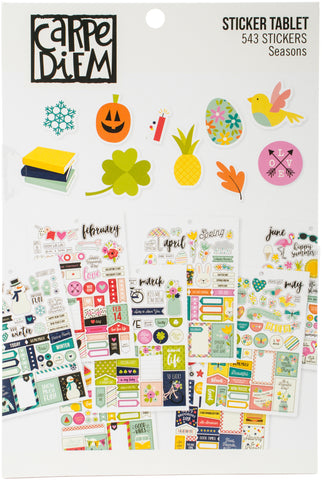 Planner Essentials A5 Stickers 12/Pkg