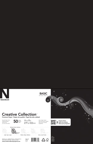 Neenah Cardstock 11"X17" 32lb (120gsm) 50/Pkg