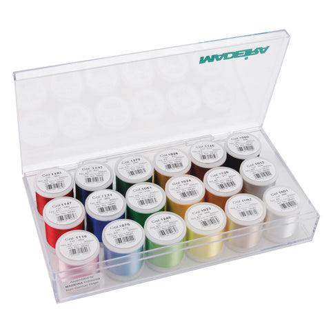 Madeira Rayon Thread Sampler 18/Pkg