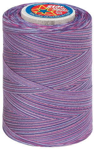 Star Mercerized Cotton Thread Variegated 1,200yd