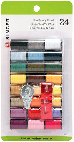 Singer Polyester Thread 10yd 24/Pkg