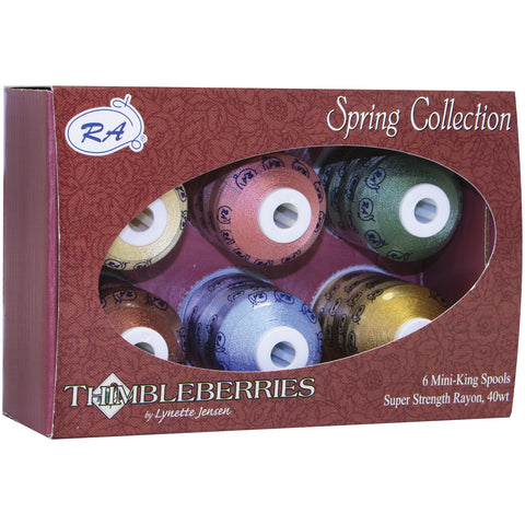 Thimbleberries Rayon Thread Collection 1,100yd 6/Pkg