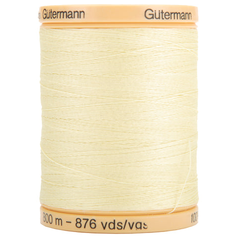 Gutermann Natural Cotton Thread Solids 876yd
