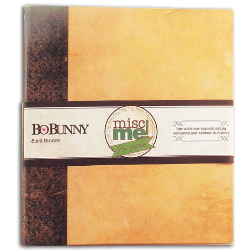 BoBunny Misc Me 3-Ring Binder 8"X9"