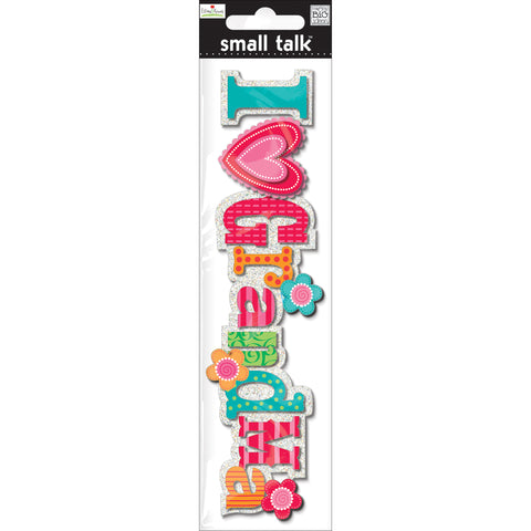 Me & My Big Ideas Small Talk Sticker