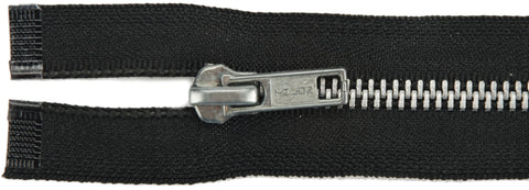 Coats Heavyweight Aluminum Separating Metal Zipper 22"