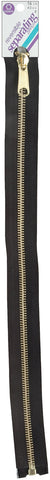 Coats Reversible Separating Metal Zipper 16"