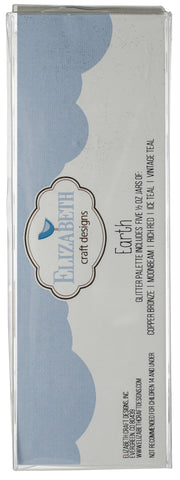Elizabeth Craft Designs Silk Microfine Glitter Palette 5/Pkg