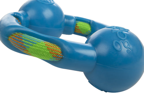 goDog Rope Tek Ring Dog Toy-Small