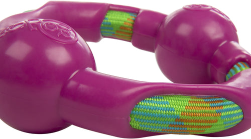 goDog Rope Tek Ring Dog Toy-Large