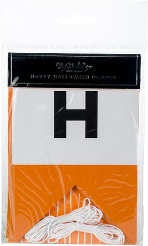 My Mind's Eye Happy Halloween Letter Banner 10'