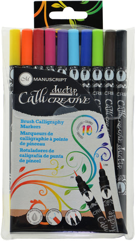 Manuscript CalliCreative Duotip Permanent Marker 10/Pkg