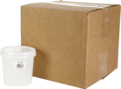 Jacquard Translucent Plastic Jar W/Lid