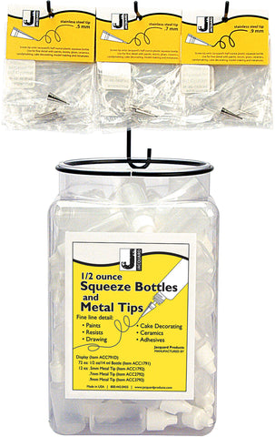 Jacquard Bottle & Tip Dispenser Display