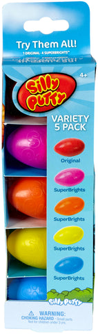 Silly Putty Party Pack 5/Pkg