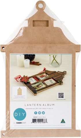 Beyond The Page MDF Lantern Album 11"X6.5"