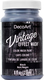 DecoArt Vintage Effect Wash Paint 8oz
