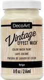 DecoArt Vintage Effect Wash Paint 8oz