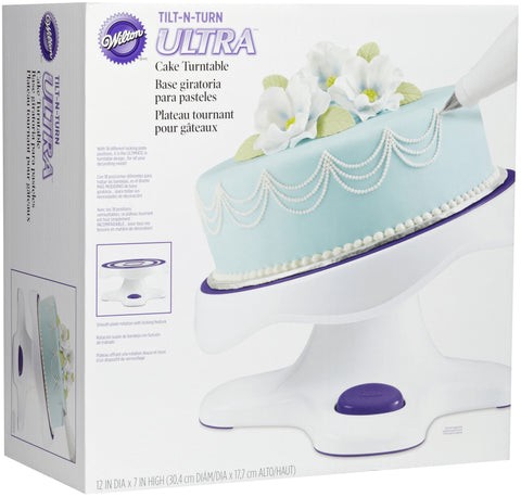 Tilt-N-Turn Ultra Cake Turntable