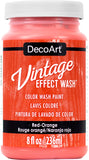 DecoArt Vintage Effect Wash Paint 8oz