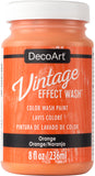 DecoArt Vintage Effect Wash Paint 8oz
