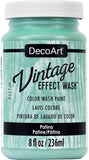 DecoArt Vintage Effect Wash Paint 8oz
