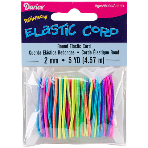 Round Elastic Cord 2mmX5yd
