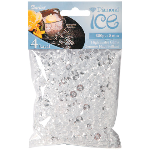 Diamond Ice Gems 8mm 800/Pkg