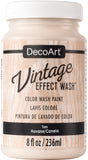 DecoArt Vintage Effect Wash Paint 8oz
