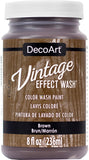DecoArt Vintage Effect Wash Paint 8oz