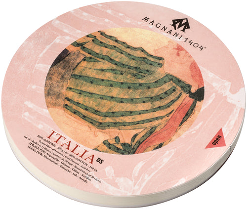 Magnani Aquarello Italia Round Watercolor Block 6.3"