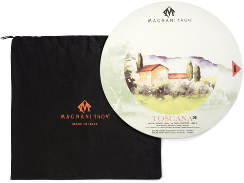 Magnani Aquarello Toscana Round Watercolor Block 12.6"