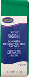 Wrights Single Fold Satin Blanket Binding 2"X4.75yd