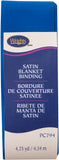 Wrights Single Fold Satin Blanket Binding 2"X4.75yd