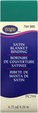 Wrights Single Fold Satin Blanket Binding 2"X4.75yd