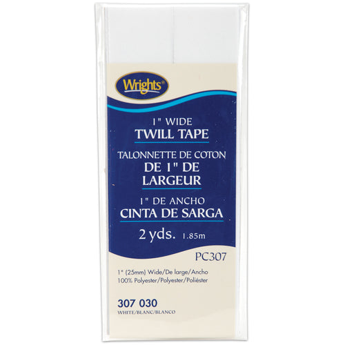 Wrights Twill Tape 1"X2yd