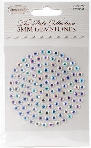 Ultimate Crafts 5mm Gemstones 119/Pkg