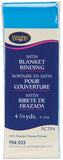Wrights Single Fold Satin Blanket Binding 2"X4.75yd