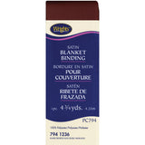 Wrights Single Fold Satin Blanket Binding 2"X4.75yd
