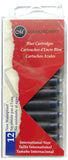 Manuscript Fountain Pen Ink Cartridges 12/Pkg