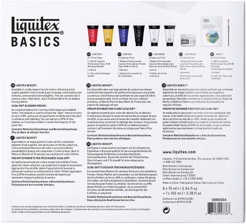 Liquitex Basics Technique Set 9 Pieces