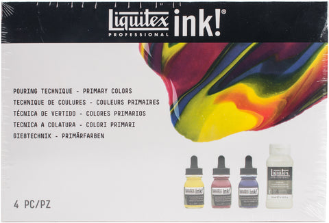 Liquitex Pouring Technique Set 4 Pieces
