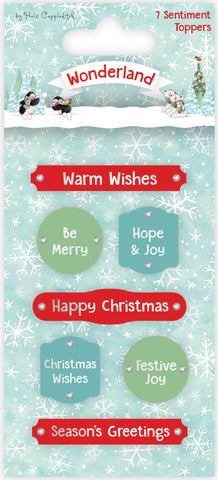 Helz Cuppleditch Wonderland Adhesive Toppers