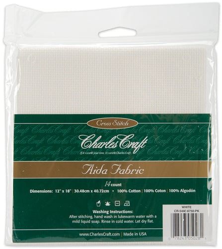 Charles Craft Gold Standard Aida 14 Count 12"X18"