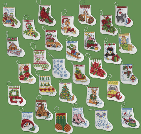 Bucilla Counted Cross Stitch Kit 2.5"X3" 30/Pkg