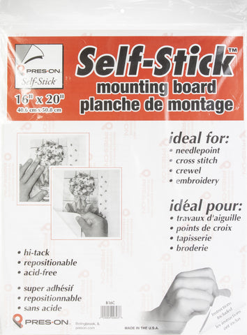 Pres-On Mounting Board 16"X20"