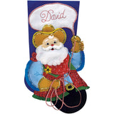 Design Works Felt Stocking Applique Kit 18" Long
